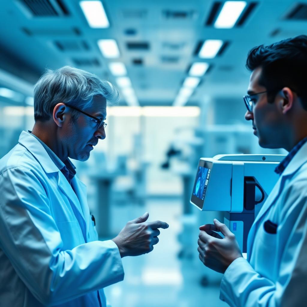 Medtech founders developing a new diagnostic device